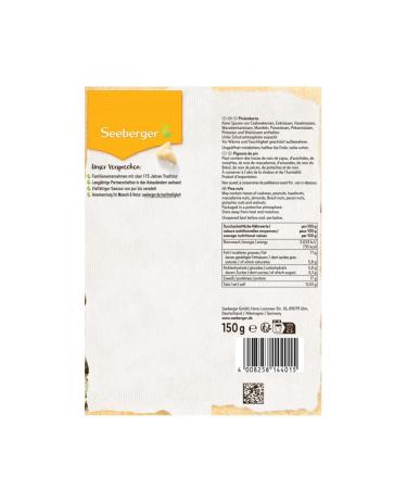 Seeberger Mild Pine Nuts 13 Pack - Handpicked Natural Vegan Pine Nuts | Creamy Taste & Nutty Aroma (150g Each) - Buy Online on GoSupps.com