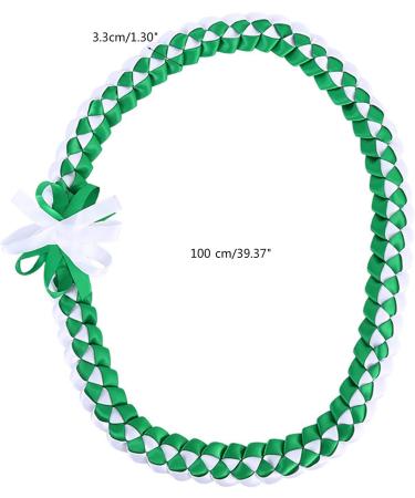 Handmade Double-Sided School Band - Oralgo's Elaborate Garlands & Woven Necklace in Red & Yellow - Buy Online on GoSupps.com