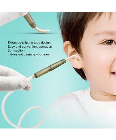Electric Ear Nose Suction Kit - Multi-Function Nasal Aspirator & Wax Remover (White Yellow) - Buy Online on GoSupps.com