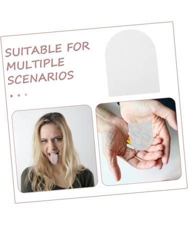 Gogogmee 60pcs Disposable Tongue Covers for Adults Boys and Girls Taste-Proof Sleeve Set Protective Tongue Glove Lightweight Portable - Buy Online on GoSupps.com