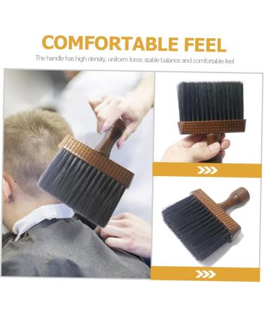Mikinona Neck Brush Hairdressing Neck Duster Broken Hair Brush Barber Brush Hairdressing Cleaning Brush Hair Cleaning Brush Barber Neck Duster Barber Cleaning Brush Neck Cleaning Brush - Buy Online on GoSupps.com