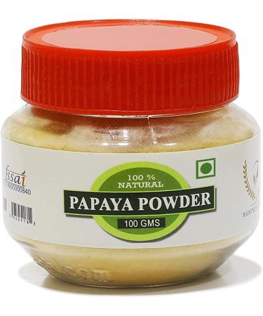 QURA QURA Keraleeyam Ripe Papaya Fruit Face Powder for Skin Whitening 100g
