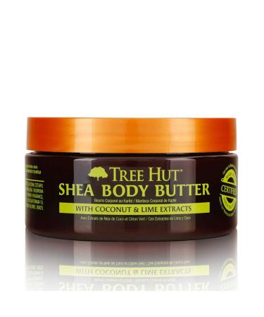 Tree Hut 24 Hour Intense Hydrating Shea Body Butter, Coconut Lime, 7 Ounce