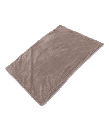 Alomejor Electric Heating Blanket Widely Used Polyester Fleece Heating Blanket Skin-friendly USB Interface for Camping Gray