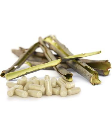 White Willow x 160 mg / 90 Capsules * Titled in Salicin 25% - Buy Online on GoSupps.com