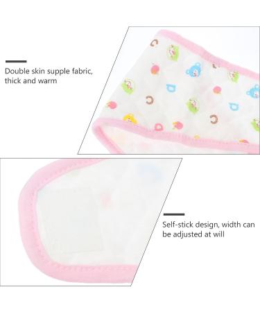 Adjustable 3Pcs Baby Belly Band | Cotton Umbilical Cord Design | Pink Baby Abdominal Binder - Buy Online on GoSupps.com
