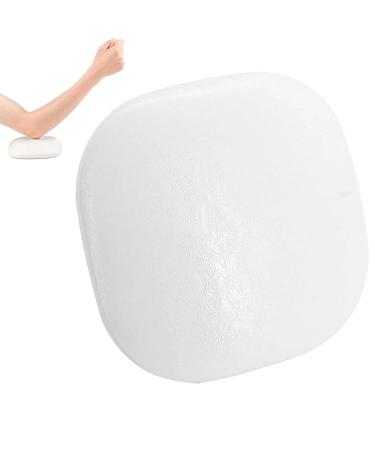 znutc Pillow for Elbow - Non-slip Elbow Nail Hand Rest Cushion Elbow Nail Arm Rest Manicure Hand Rest Holder for Nail Tech Manicure White