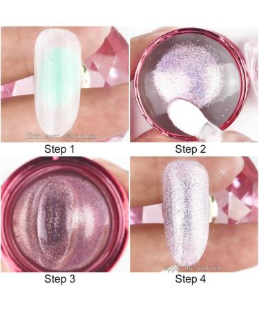 Nail Art Stamper 1Pcs Metal Handle Nail Art Stamper Clear Silicone Heads Nail Stamping DIY Soft Nail Art Stamping Template Nail Art Print Tool Accessories for Personal or Salon Use(Purple) - Buy Online on GoSupps.com