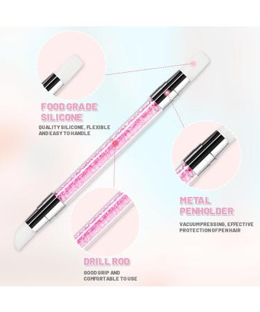 Willight 5-Piece Silicone Nail Brush Set - Gel Carving & Acrylic Brushes for DIY Manicure | Salon Tool Kit - Buy Online on GoSupps.com