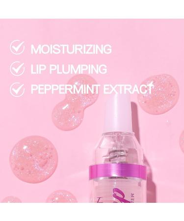 Erinde Lip Plumper Gloss Natural Spicy Lip Plumping Booster Ultra-Hydrating & Nourishing Plump Lip Plumper Glossy Finish Fuller Lip Plumping Oil for Women Girls 01# - Buy Online on GoSupps.com