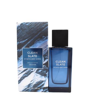 Bath and Body Works Men's Fragrance 3.4 Ounces Cologne Spray (Clean Slate) Clean Slate 3.4 Fl Oz (Pack of 1)