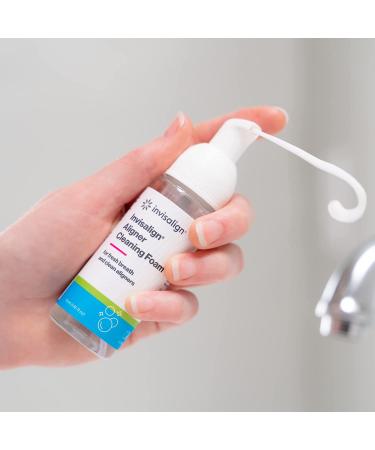 Invisalign Aligner Cleaning Foam 55ml - Gentle Cleaner for Aligners & Retainers - Buy Online on GoSupps.com