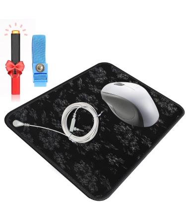 Landing mat for sleeping with a test pencil ground pad improved material and pattern to improve health pain stress inflammation ground mat for foot bed 9.8 *11.8 and pen