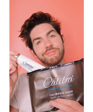 Calibra Facial Wash - Gentle Probiotic Cleanser for Men | Soothes Redness & Irritation | International Shipping Available - Buy Online on GoSupps.com