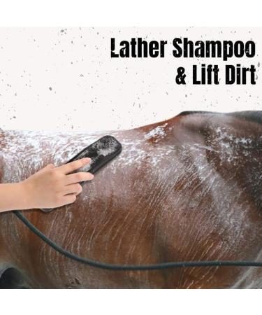 Horses Massage Comb Hair Shedding Brush Horse Care Body Brush Horse Grooming Kit for Horses Dogs Comb Washing & Shed Removing Dried Loose Hair - Buy Online on GoSupps.com