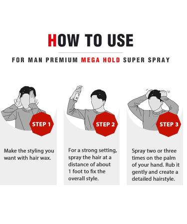 DASHU Premium Mega Hold Spray & Grooming Tonic Set - Styling Pomade for Voluminous Hair - Buy Online on GoSupps.com