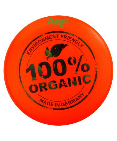 Eurodisc 175g Ultimate Frisbee Disc Organic ORANGE made from organic plastic