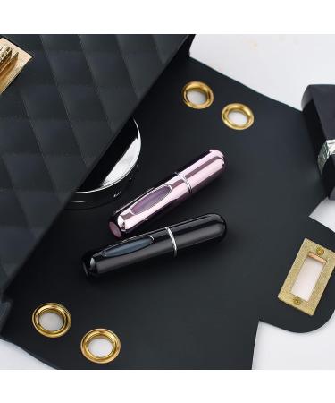DEPOZA Mini Perfume Travel Bottle Set - 5 Refillable Portable Spray Atomizers, 5ml/0.2oz Classic Fragrances - Buy Online on GoSupps.com