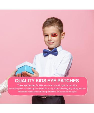 90pcs Colorful Eye Patches for Kids Portable Adhesive Eye Patches for Kids Disposable Eye Bandage Patch Non Woven Eye Patch for Child (9 Styles) - Buy Online on GoSupps.com