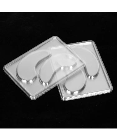 Buy 25pcs Transparent Eye Mask Mold Set - Portable Reusable DIY Eye Patch Tray for Perfect Eye Care - Buy Online on GoSupps.com