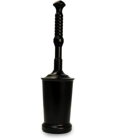 Master Plunger MP500-3TB Heavy Duty Toilet Plunger Kit with Tall Bucket & Air Release Valve - Black - Buy Online on GoSupps.com