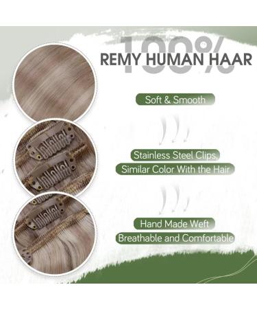 Buy Hetto Blonde Clip Extensions - Real Remy Hair 80g 30cm Ash Blonde Highlights #18/613 - Top Quality Clip-Ins for Hair Recovery - Buy Online on GoSupps.com