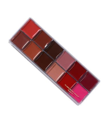 Generisch Lipstick - Multicolored cosmetic kit easy-to-apply formula sturdy protective case mixable pigments in a compact travel-friendly size | for women and girls makeup