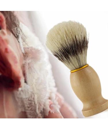 Fenteer Handmade Shaving Brush for Men - Premium Facial Cleaning Tool & Quick Foaming Razor Accessories - Buy Online on GoSupps.com