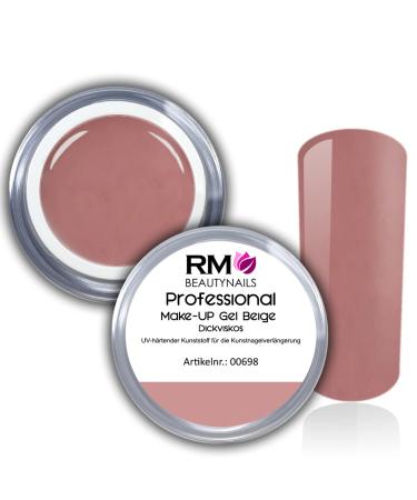 UV Gel Make-Up Led Gel Beige Nude Thick Viscosity Camouflage Gel Nail Gel RM Beautynails 1x15ml (1 Pack) 15 ml (1 Pack) - Buy Online on GoSupps.com