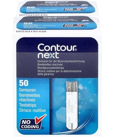 Buy CONTOUR Next Sensors Test Strips - 100 pcs | Fast International Shipping & Accurate Blood Glucose Monitoring - Buy Online on GoSupps.com