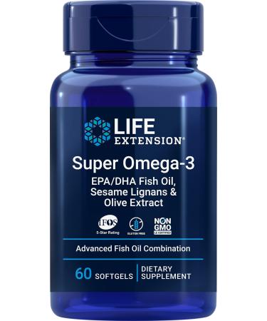 Life Extension Omega Foundations Super Omega-3 60 Softgels