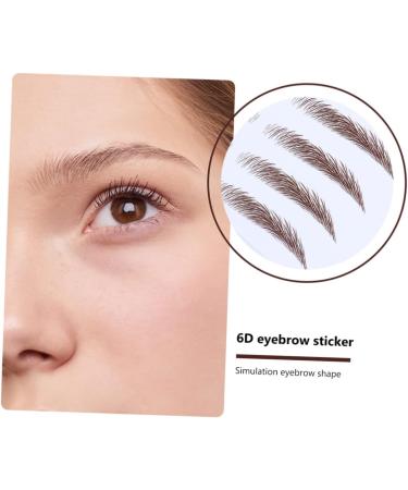 Beavorty 20 Pcs Eyebrow Stickers Makeup Stickers False Eyebrows Cosmetics 3d Eyebrow Trimming Makeup Tools - Buy Online on GoSupps.com