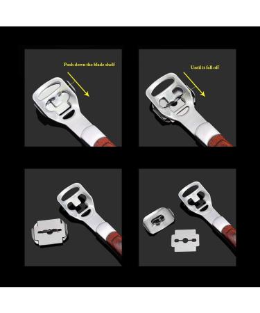 10 Blades Foot Care Pedicure Callus Shaver Hard Skin Remover - Buy Online on GoSupps.com