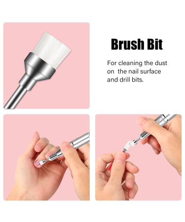 7-Part Ceramic Nail Drill Set for Acrylic Nails | Professional 3/32 Diamond Drill for Gel Cuticles Manicure & Pedicure - Gold - Buy Online on GoSupps.com