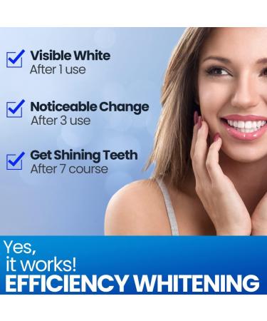 Teeth Whitening Strips Tooth Whitening Kits: 14 Treatments Whitening Strips Safe for Enamel Non-Sensitive Formula Pack of 28 Teeth Whiteing Teeth Whitener Strips - Buy Online on GoSupps.com