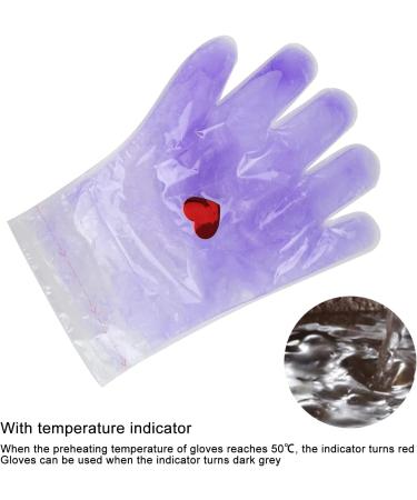 Paraffin Wax Gloves Softening Healing Treatment Mask for Skin Care Hand Feet Lavender (Hand wax set) - Buy Online on GoSupps.com