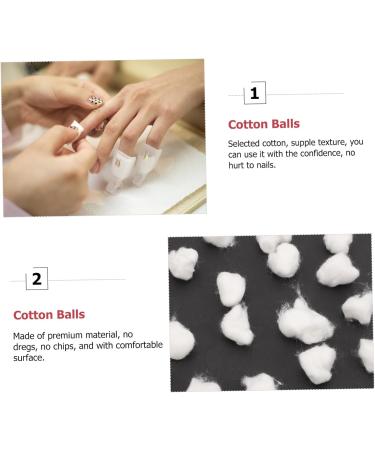  Beatifufu 300pcs Nail Polish Remover Cotton Balls Soft Gel Polish Remover for Home Nail Art - Buy Online on GoSupps.com