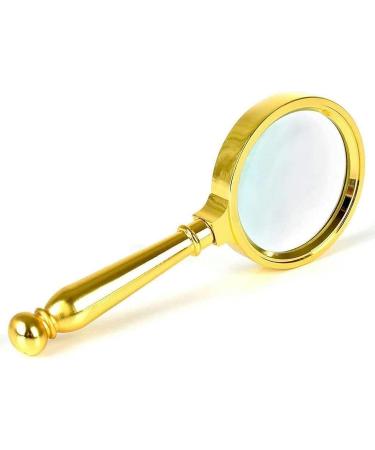 Portable Magnifier Handheld 20 Times Reading Books Newspapers HD Magnifying Mirror Magnification Lens The Elderly Magnifier Full of Stars - Buy Online on GoSupps.com