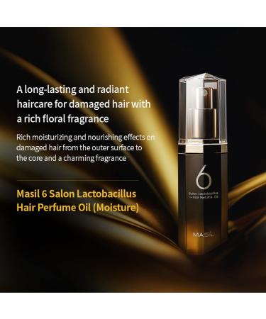 Masil 6 Salon Lactobacillus Hair Perfume Oil - Hydrating Solution for Dry, Damaged, Curly, and Frizzy Hair - Buy Online on GoSupps.com