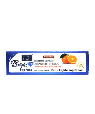 Bright Express Snail Slime & Vitamin C Extra Skin Lightening Cream Tube 50g - Antioxidant