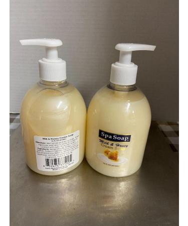 Spa Soap Milk & Honey Cream Hand Soap (3 EA 16 oz)