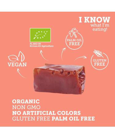 Super Fudgio Bio Bonbons - Vegan Gluten-Free Caramel & Lime Candies | Organic Coconut Milk & Sugar | 6x150g Multipack - Buy Online on GoSupps.com