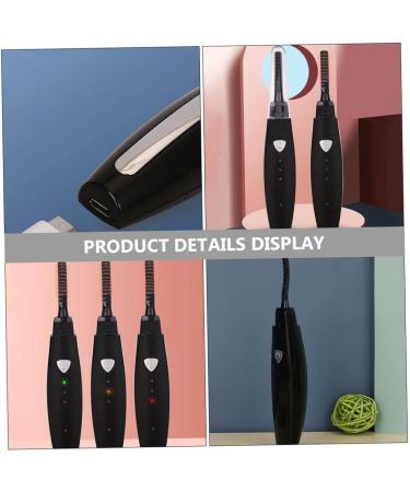 Buy 1pc Electric Eyelash Curler - Quick USB Charging Makeup Tool for Perfect Lashes | Durable Heated Eyelash Curler for Effortless Beauty - Buy Online on GoSupps.com