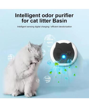 Cat Litter Deodorizer Portable Ozone & Ionic Air Purifier 2 in 1 Eliminate Odor for Home Car Refrigerator Shoe Cabinet Pet Room Hunting Bag White - Buy Online on GoSupps.com