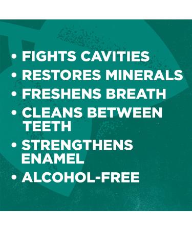 Tom's of Maine Whole Care Natural Fluoride Mouthwash, Fresh Mint - 16 oz (3-Pack) | Natural Oral Care - Buy Online on GoSupps.com