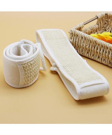 Exfoliating Loofah Back Scrubber for Shower - Natural Luffa Bath Brush for Men & Women - Buy Online on GoSupps.com