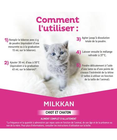 Cl ment Th kan - Milkkan Milk - Powdered Milk - Complete milk replacer for puppies and kittens - 400 g (2x200 g) - Buy Online on GoSupps.com