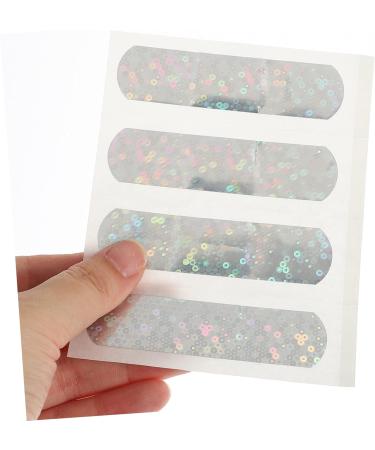 NOLITOY 20pcs Glitter Bandages - Cartoon Printing Plasters for Daily Use | Bulk Funny Travel Accessories 7.2x1.9cm - Buy Online on GoSupps.com