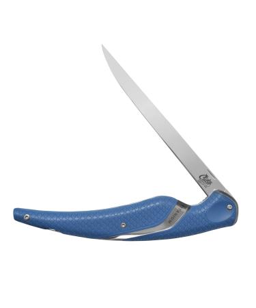 Cuda 18205 Cuda folding filleting knife 16.5cm blue silver  - Buy Online on GoSupps.com