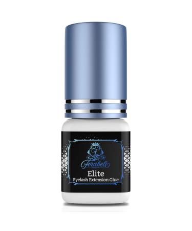Elite Fast Eyelash Extension Glue - Forabeli 5 ml / 1 Sec Drying time/Retention 7 Weeks/Fast Drying Black Lash Adhesive for Professionals/Eyelash Extension Supplies